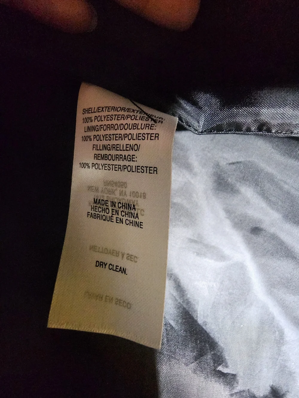 Jones New York Diamond Quilted Black Lightweight Women's Jacket Classic Fall S - Picture 5 of 7